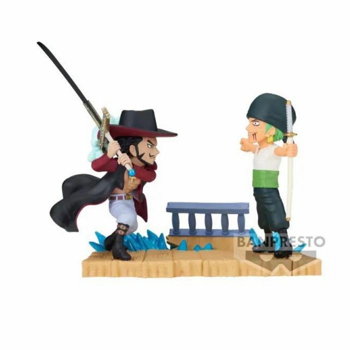 Roronoa Zoro Vs Dracule.Mihawk "One Piece", Bandai Spirits World Colle  |  One Piece