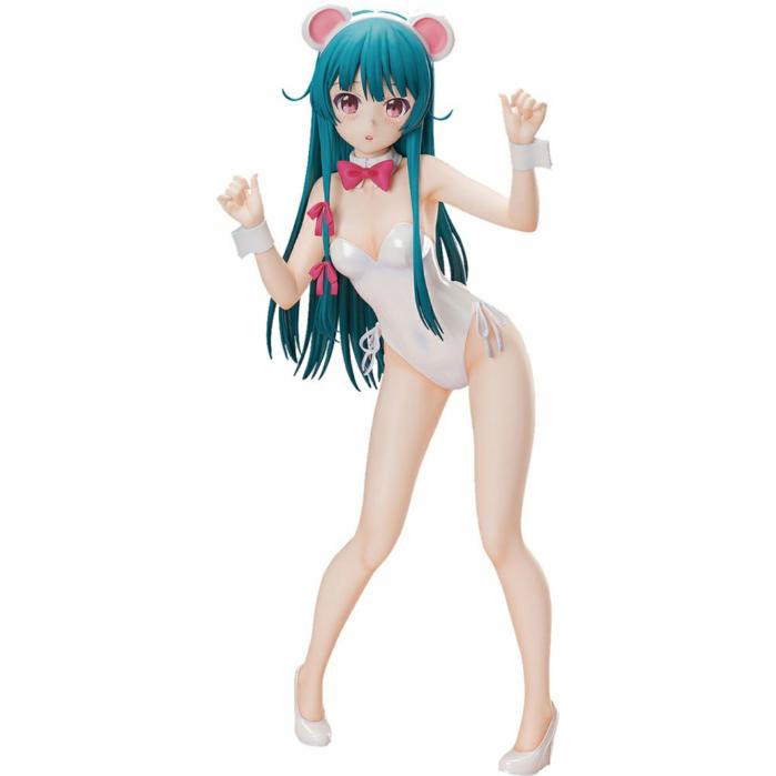 Yuna: White Bear Suit Ver. (Pvc Figure)  |  Bunny Girls